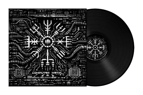 COMPUTER METAL - BLACK VINYL